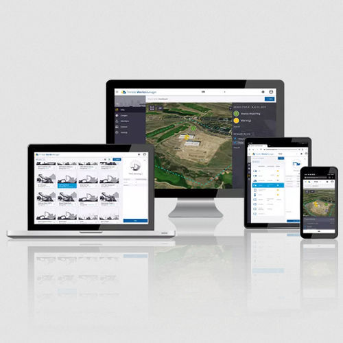 管理软件 - WorksManager - Trimble Navigation - Construction Division - 设计 / 数据仪表盘 / 数据管理