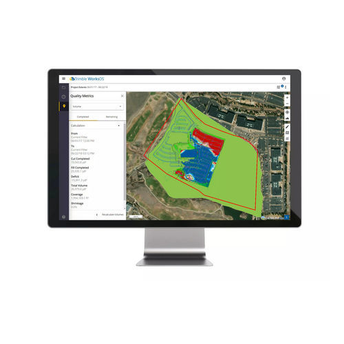 接口软件 - WorksOS - Trimble Navigation - Construction Division - 监控 / 设计 / 控制