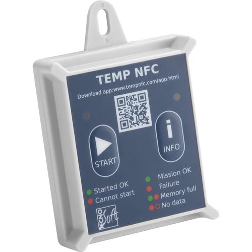 温度数据采集器 - TempNFC RC - Tecnosoft - NFC / 无显示 / 医疗用途