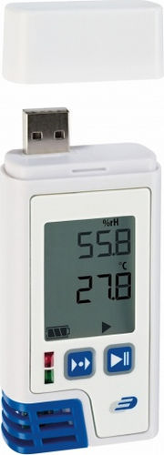 温度和湿度数据采集器 - PressPDF-L - Tecnosoft - 压力 / USB / LCD显示
