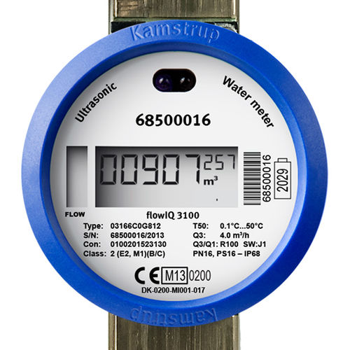 数字水表 - flowIQ® 3100 - Kamstrup Instumenation - 超声波