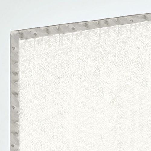 蜂窝聚丙烯内芯夹芯板 - CLEARSTEP - Cel Components S.r.l. - 玻璃纤维表面 / 用于隔墙 / 用于外墙