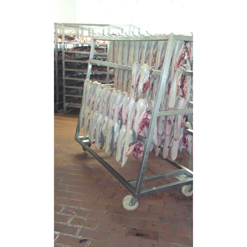 存储仓库货架 - Smisco Food Equipment Ltd - 食品工业 / 用于火腿 / 不锈钢