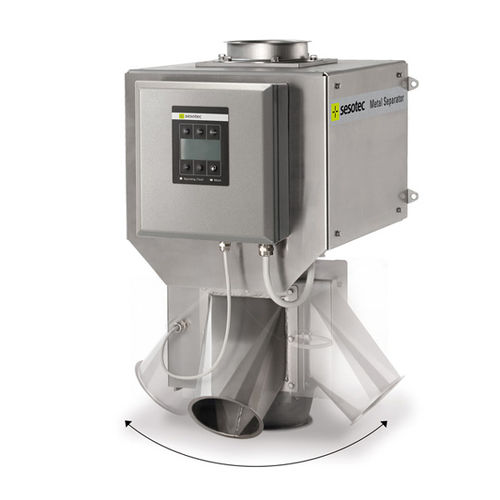带填充用分离器金属探测器 - RAPID VARIO-FS - Sesotec GmbH - 重力 / 用于散料 / 用于塑料