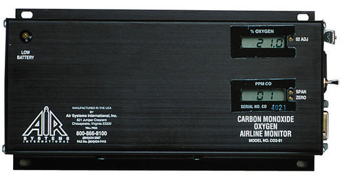 气体探测器 - CO-91 series  - Air Systems International - 一氧化碳 / 便携式