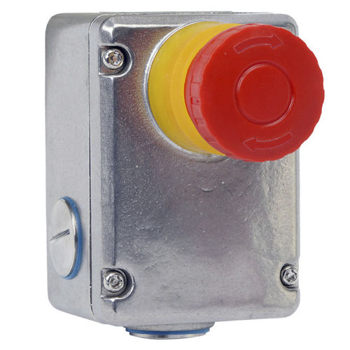 紧急制动按钮式开关 - ESL-SS series - Idem Safety Switches - 坚固 / IP69K / 不锈钢