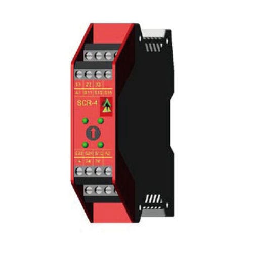 紧急制动安全监控继电器 - SCR-4-TD - Idem Safety Switches - 3NF / 2NF / 1NF
