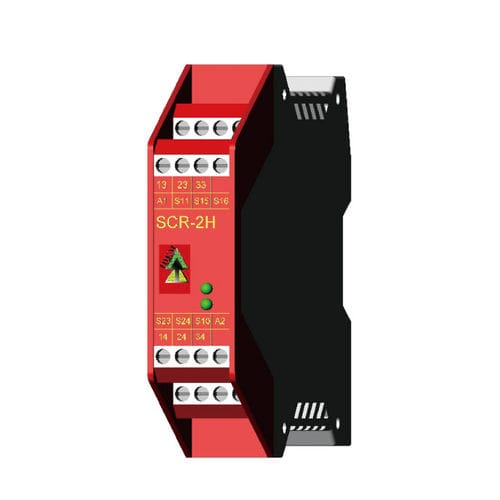 DIN导轨安全监控继电器 - SCR-2H - Idem Safety Switches - 紧凑型