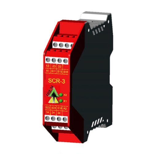 紧急制动安全监控继电器 - SCR-3 - Idem Safety Switches - DIN导轨