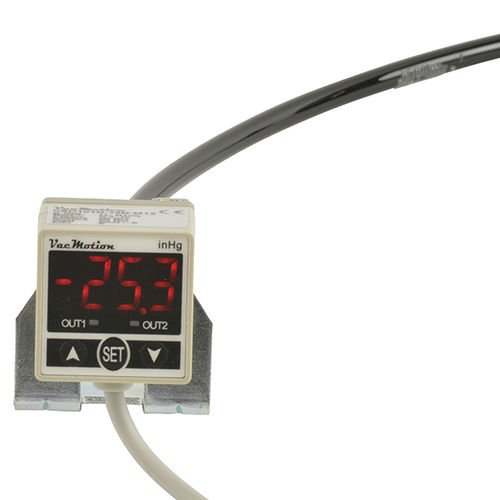 电子真空调节器 - VSD101P-18N-M12 - VacMotion - PNP / M12连接器 / 用于空气