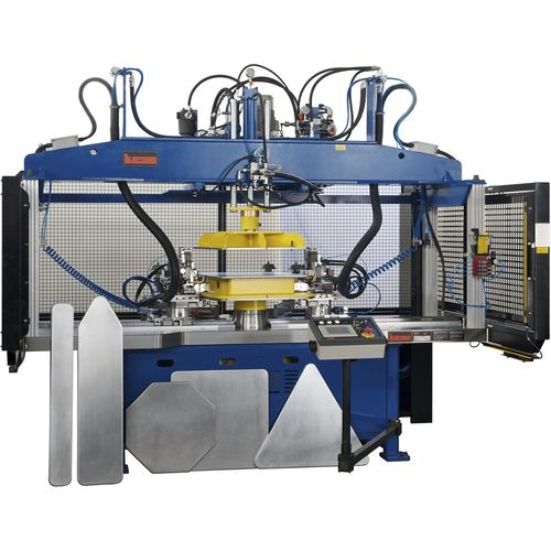 自动旋锻机 - VBU 2200  - Lucas - 双 / 多边形零件用 / 用于交通路牌