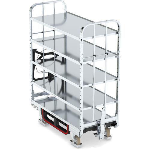 运输手推车 - KLT 600 E5 VKD 4ZB100 - LKE GmbH - Excellence in Material Handling - 搬运 / 订单拣选 / 电镀钢