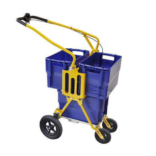 邮件分发推车 - TRIO+ "KLAPPI" (S) - LKE GmbH - Excellence in Material Handling - 槽支架 / 人体工学