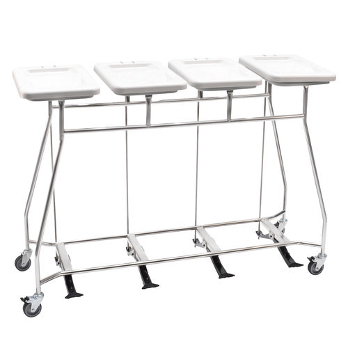 多功能挂包钩 - WSS4-T - LKE GmbH - Excellence in Material Handling - 不锈钢 / 带脚踏板