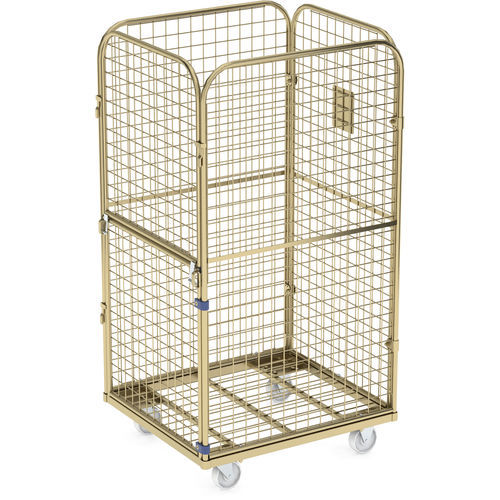 纺织品笼车 - Premium X - LKE GmbH - Excellence in Material Handling - 4 板式 / 金属丝网