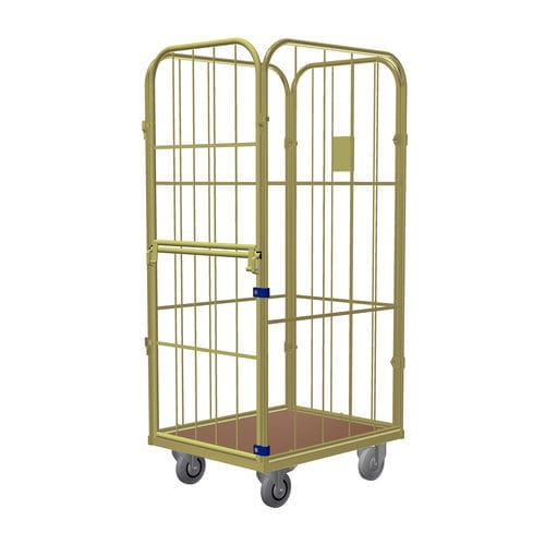 纺织品笼车 - Junior X - LKE GmbH - Excellence in Material Handling - 4 板式 / 金属丝网