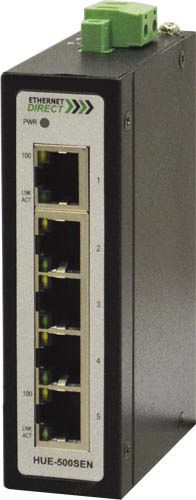 非管理型以太网交换机 - HUE-xxxSEN, HUG-x28EN series - Ethernet Direct - 千兆 / DIN导轨 / SFP+