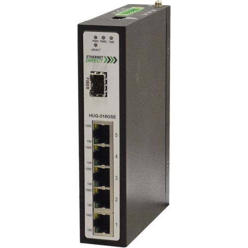 非管理型以太网交换机 - HUG-xxxGxx series - Ethernet Direct - 千兆 / DIN导轨 / DIP