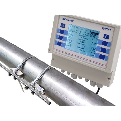 超声波流量计 - DeltawaveC-Fix - systec Controls - 体积 / 液体 / 用于气体