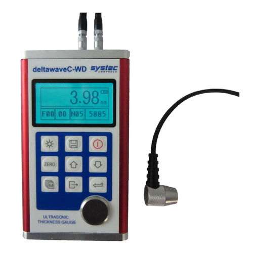 内壁测厚仪 - deltawaveC-WD - systec Controls - 铜 / 钢 / 便携式