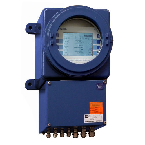 超声波流量变送器 - deltawaveC-F Ex - systec Controls - 体积 / 防爆燃