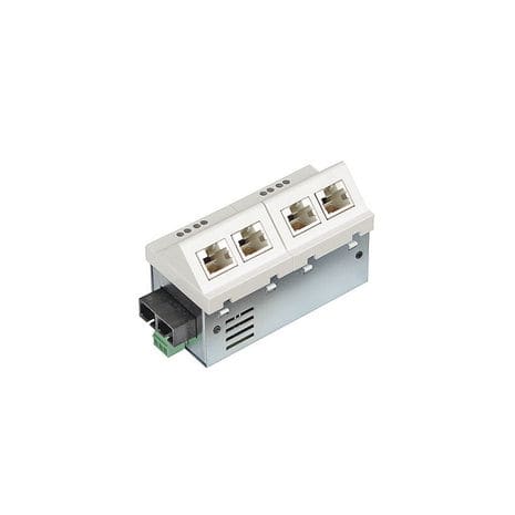 非管理型网络交换机 - MS4502xx series - MICROSENS GmbH & Co. KG - 5端口 / 光纤 / RJ45