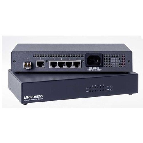 管理型网络交换机 - MS45350xPM-G6	 - MICROSENS GmbH & Co. KG - 7 个接口 / 千兆以太网 / 光纤