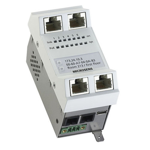 管理型网络交换机 - MS440200M-G6	 - MICROSENS GmbH & Co. KG - 6 端口式 / 千兆 / 光纤