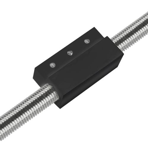 消隙丝杠 - M4x1P 0,5 - Steinmeyer Holding GmbH - 定制 / 小型 / 塑料