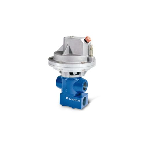 水压力调节器 - MSÜV series  - URACA GmbH & Co.KG - 隔膜 / 单级 / 高压
