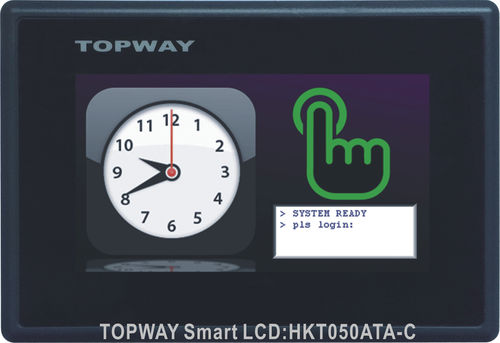 TFT LCD显示模块 - HKT050ATA-C - TOPWAY LCD - 触摸屏 / 800 x 400 / 工业