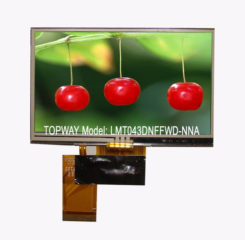 液晶显示模块 - LMT043DFFFWD - TOPWAY LCD - 彩色 / 480 x 272 / 工业