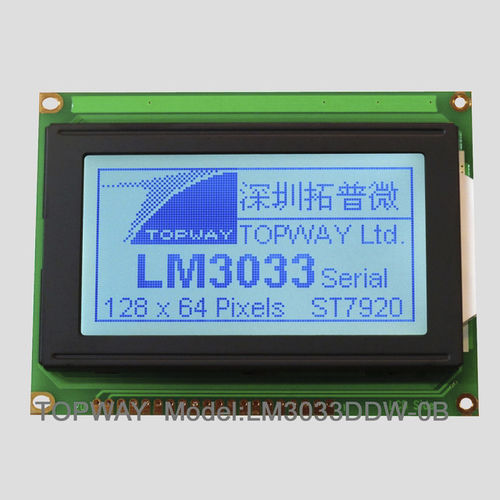 LED式显示屏 - LM3033DDW-0B - TOPWAY LCD - 字母数字 / 点阵 / 图像