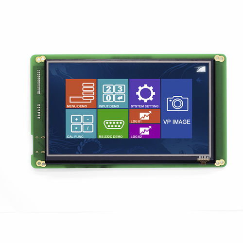 TFT LCD显示模块 - LMT070DICFWD-NFA - TOPWAY LCD - 电阻式触摸屏 / 彩色 / 800 x 480