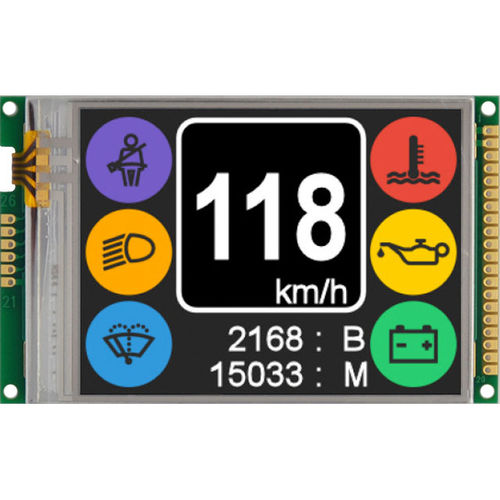 智能型显示模块 - HMT028ATB-C - TOPWAY LCD - TFT LCD / 电阻式触摸屏 / 图像