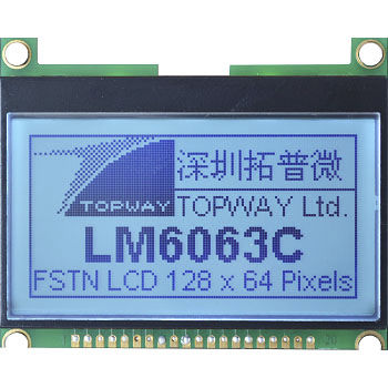 图像显示模块 - LM6063CCW - TOPWAY LCD - 液晶 / 单色 / 128 x 64