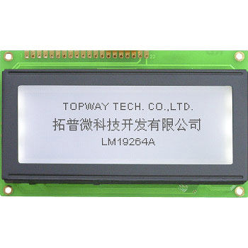 图像显示模块 - LM19264ACW - TOPWAY LCD - 液晶 / 单色 / 192 x 64