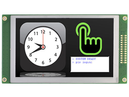 TFT LCD显示模块 - LMT050DNCFWU-NGA - TOPWAY LCD - 彩色 / 800 x 480 / LED背光