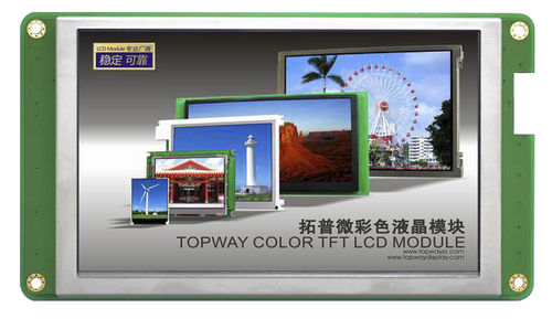 TFT LCD显示模块 - LMT050DNCFWU-NBN - TOPWAY LCD - 彩色 / 800 x 480 / LED背光