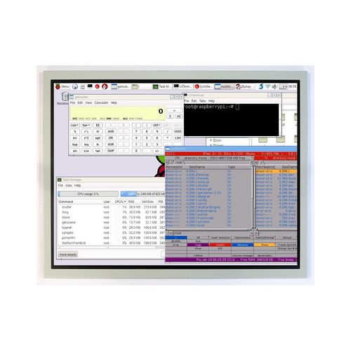 TFT LCD显示模块 - LMT150DNGFWD-1 - TOPWAY LCD - 彩色 / 1024 x 768 / LED背光