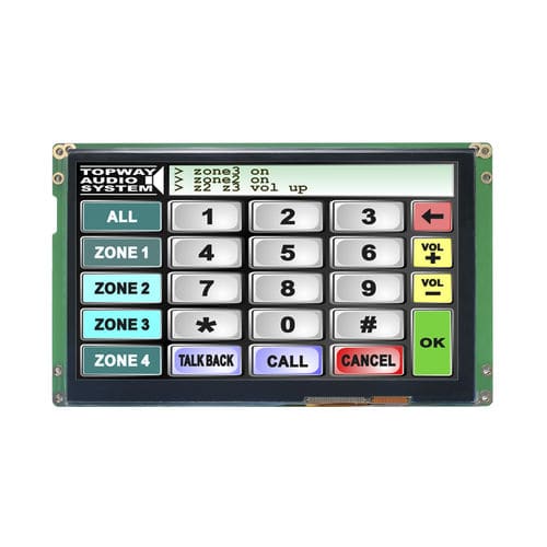 LED式显示模块 - LMT070DAMFWA-NTD - TOPWAY LCD - TFT LCD / 触摸屏 / 彩色