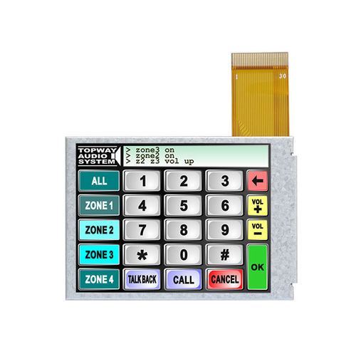 TFT LCD显示模块 - LMT024FNHFWA-1 - TOPWAY LCD - 彩色 / 点阵 / 320 x 240