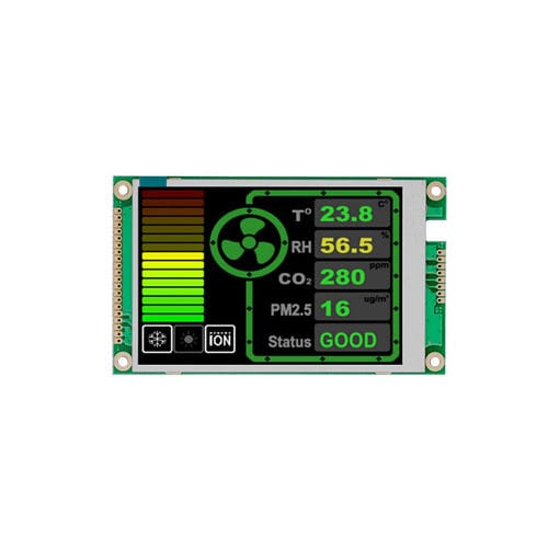 3.5"显示模块 - LMT035DNJFWD-NAN - TOPWAY LCD - TFT LCD / LCD/ISTN / 触摸屏