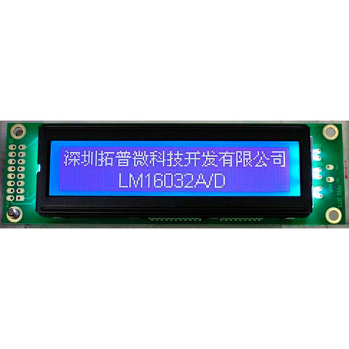 液晶显示屏 - LM16032DFC-0B - TOPWAY LCD - 图像 / 单色 / 160 x 32