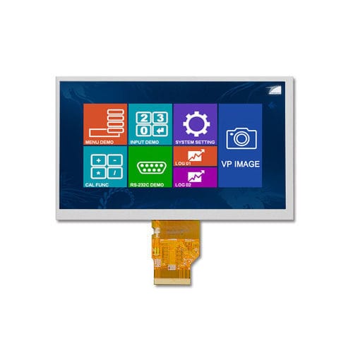 TFT LCD显示模块 - LMT070ENMFWA - TOPWAY LCD - 彩色 / 图像 / 1024 x 600