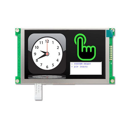 TFT LCD显示屏 - LMT050DNCFWU-NWN - TOPWAY LCD - 彩色 / 800 x 480 / 5"