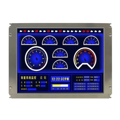 TFT LCD显示屏 - LMT080DIEFWU-AAN-2 - TOPWAY LCD - IPS / 电阻式触摸屏 / 彩色