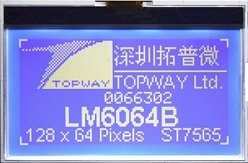 LED式显示屏 - LM6063XFW - TOPWAY LCD - 液晶 / 图像 / 单色