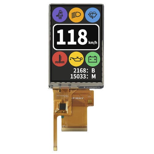 TFT LCD显示模块 - LMT035DNJFWD-NND - TOPWAY LCD - 电容触摸屏式 / 彩色 / 480x320