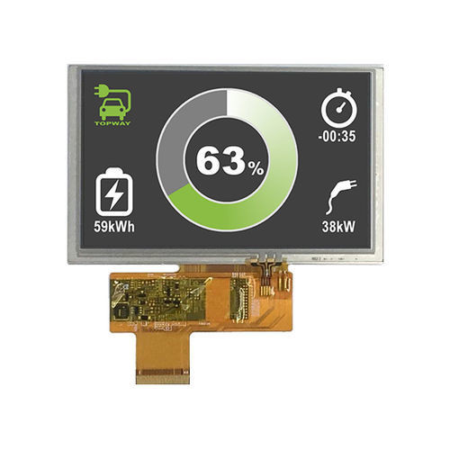 TFT LCD显示模块 - LMT050DNCFWU-NNA - TOPWAY LCD - 电阻式触摸屏 / 彩色 / 800 x 480